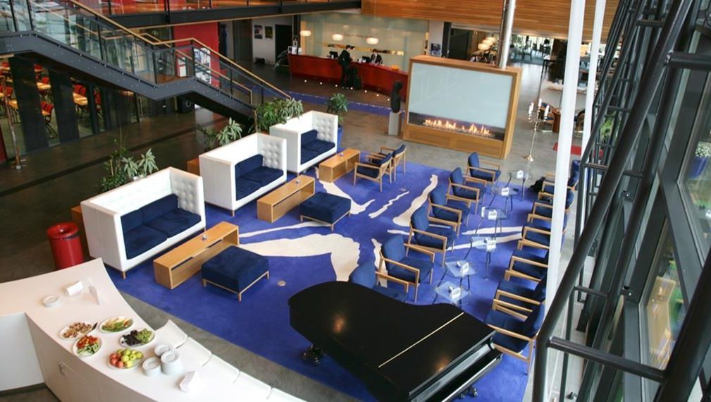 Illustrasjon av lobbyen til Quality Hotel Ulstein